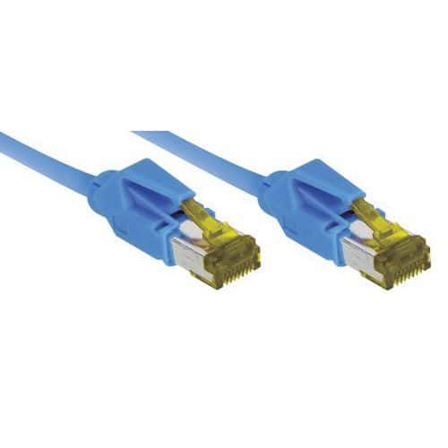 Cordon RJ45 sur câble catégorie 7 S/FTP LSOH snagless 7,5 m