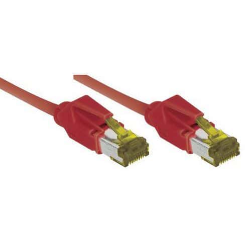 Cordon RJ45 sur câble catégorie 7 S/FTP LSOH snagless 15 m