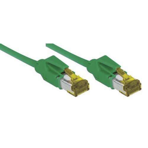 Cordon RJ45 sur câble catégorie 7 S/FTP LSOH snagless 7,5 m