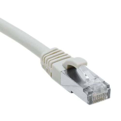 Cordon RJ45 catégorie 6A F/UTP LSOH snagless gris - 10 m