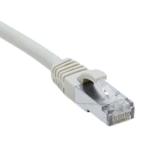 Cordon RJ45 catégorie 6A F/UTP LSOH snagless gris - 7,5 m