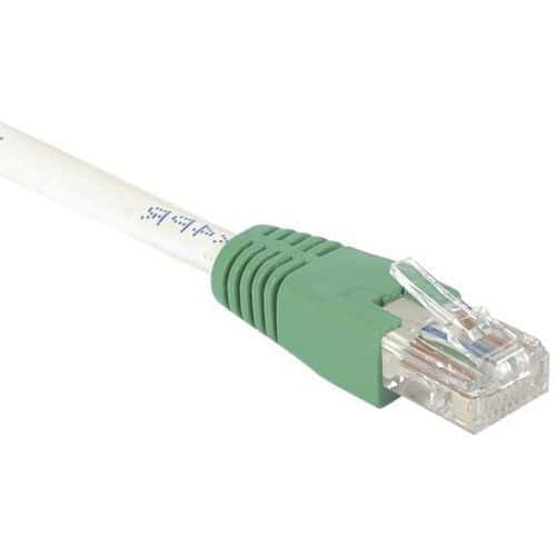 Cordon RJ45 croisé catégorie 6 S/FTP gris - 1,5 m