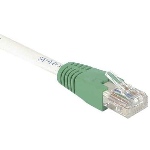 Cordon RJ45 croisé catégorie 6 S/FTP gris - 20 m