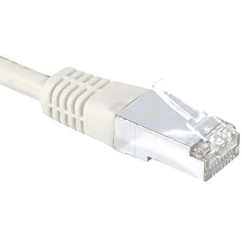 Cordon RJ45 catégorie 6 S/FTP gris - 90 m