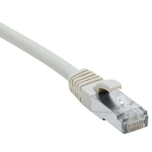 Cordon RJ45 catégorie 6 S/FTP LSOH snagless gris - 20 m