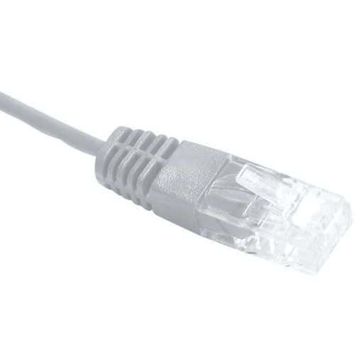 Cordon utp 1P gris RJ45/RJ45 telephone 100 ohms - 5M