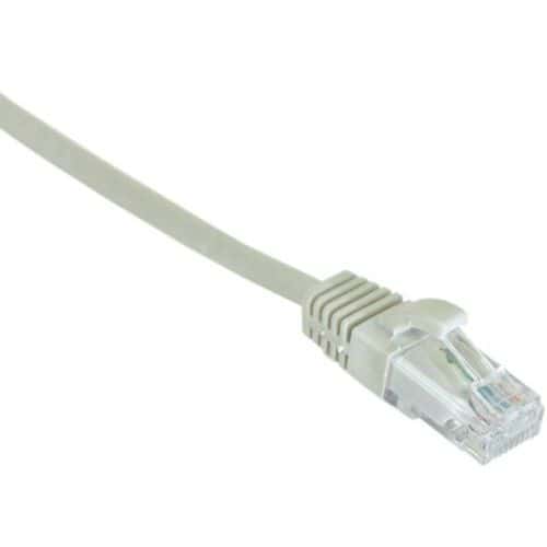 Cordon RJ45 catégorie 6A U/UTP snagless gris - 0,5 m