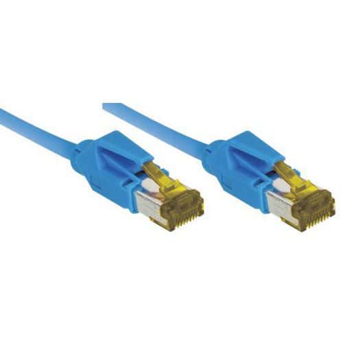 Cordon RJ45 sur câble catégorie 7 S/FTP LSOH snagless 0,3 m