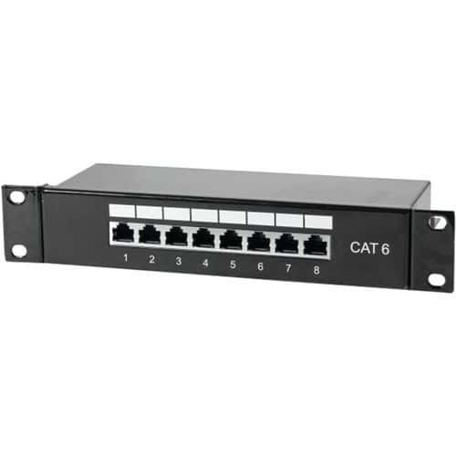 Panneau 10 1U 8 ports CAT6 stp