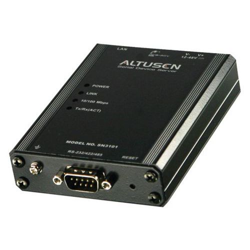 Serveur de port Série ATEN SN3101 RS-232/422/485 DB9 OVER IP