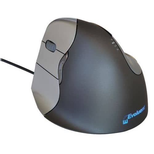 Souris verticale ergonomique filaire - Evoluent4