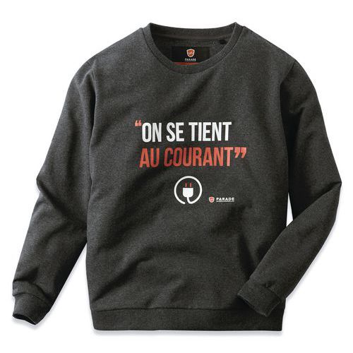 Sweat à message homme Vsweat - Parade