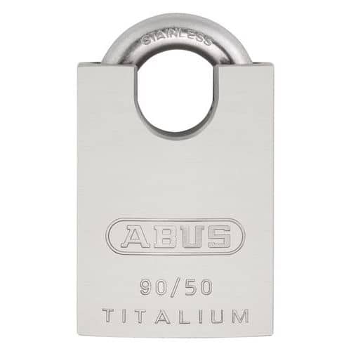 Cadenas blindé Titalium série 90 - Entrouvrant - 2 clés