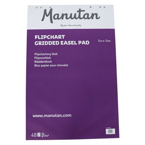 Bloc 48 feuilles paperboard - Manutan Expert