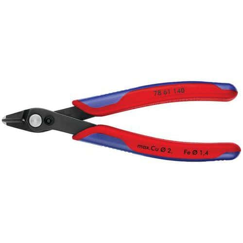 Pince coupante Electronic Super Knips® XL - 78 61 140 SB - Knipex