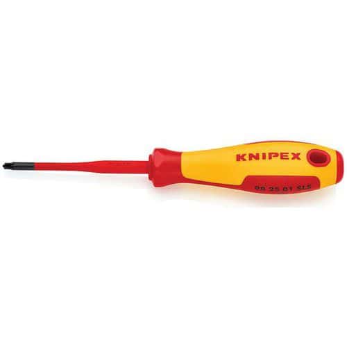 Tournevis Slim Plus Minus Pozidriv® - 98 25 01 SLS - Knipex