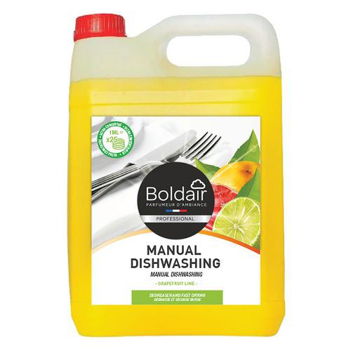 Liquide vaisselle - Pamplemousse / Citron vert - 5L -Boldair