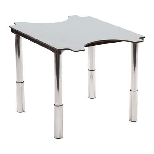 Table Ergo Technic 110 x 80 cm réglable en hauteur - compact Sunset Creation