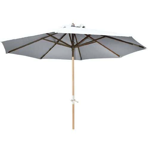 Parasol bois rond Ø 3 m