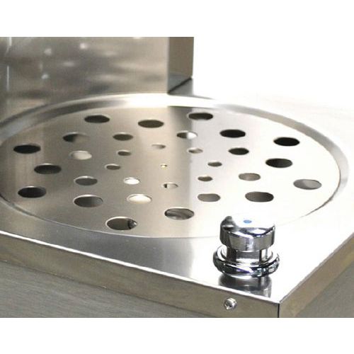 Grille inox pose carafes pour fontaine à eau froide