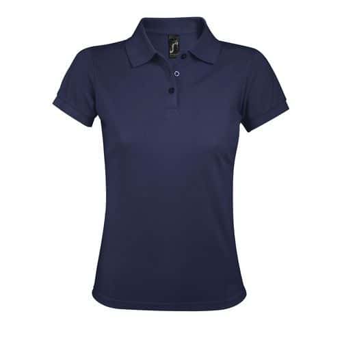 Polo de travail femme polycoton Prime Women - Manches courtes