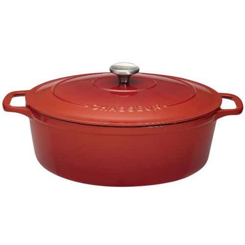 Cocotte en fonte ovale 27 cm Rubis Sublime Chasseur