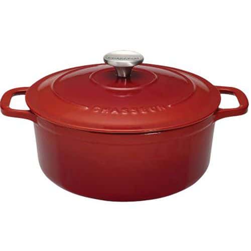 Cocotte en fonte ronde 22 cm Rubis Sublime Chasseur