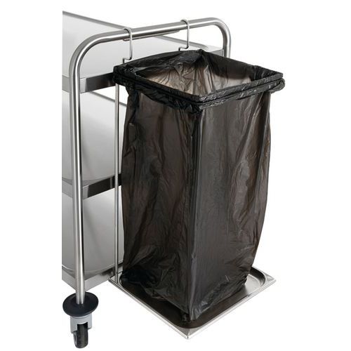 Support sac poubelle largeur 360 x longueur 355 x H 810 mm