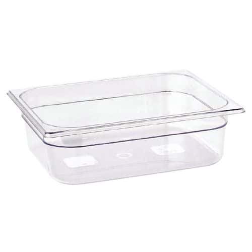 Bac gastronormes en copolyester GN 2/1 transparent