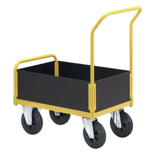 Chariot plateforme 4 cotés bas TW LWS 750 Force 400 kg