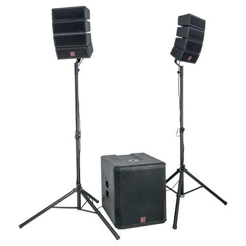 Système son actif HELIOS2.1 Line Array 8 satellites + 1 subwoofer BST