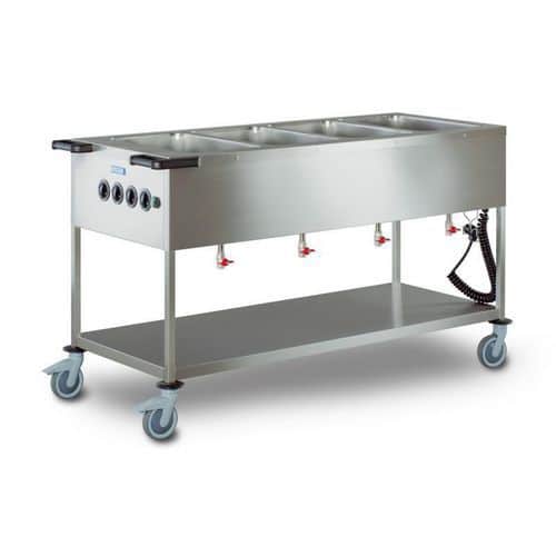 Chariot bain-marie chauffant SPA/EB - Hupfer