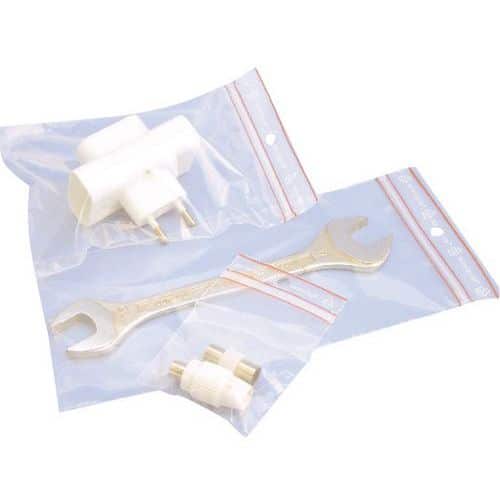 Sachet plastique Minigrip - 60 µ - Standard