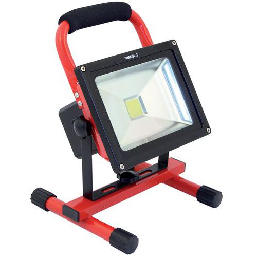 Projecteur de chantier rechargeable LED 20W - Velamp Industries