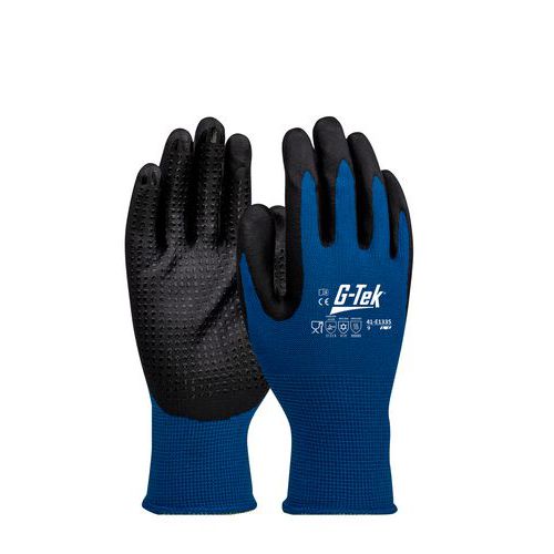 Gants protection thermique 41-E7321 enduction 3/4 main