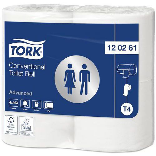 Papier toilette Tork Advanced - Rouleau - Tork