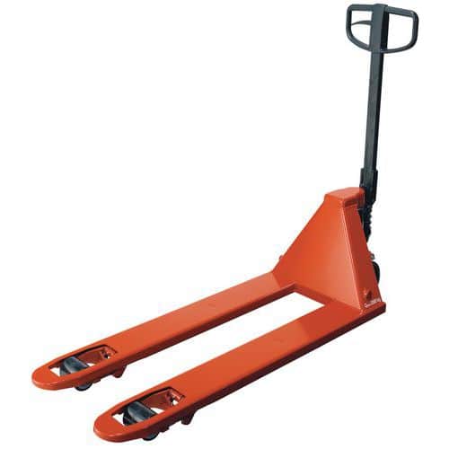 Transpalette manuel - Fourche longueur 1150 mm - Force 3000 kg