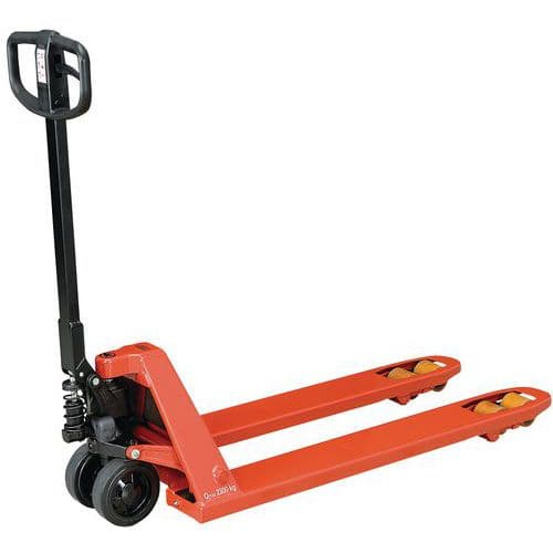 Transpalette manuel Silence - Fourche longueur 1150 mm - Force 2300 kg