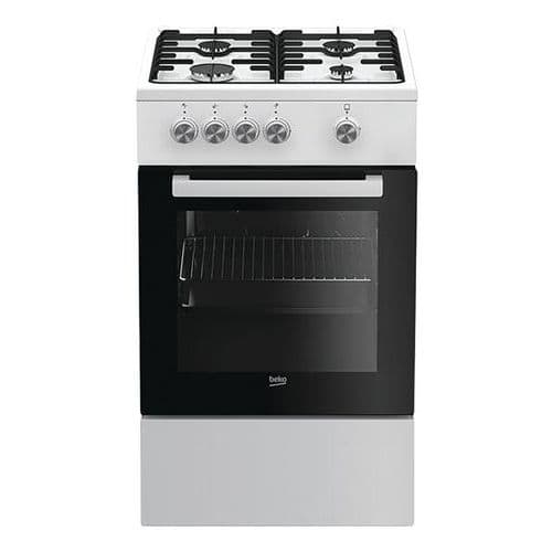 Cuisinière gaz - Largeur 50 cm - Beko - FSG52000DWC