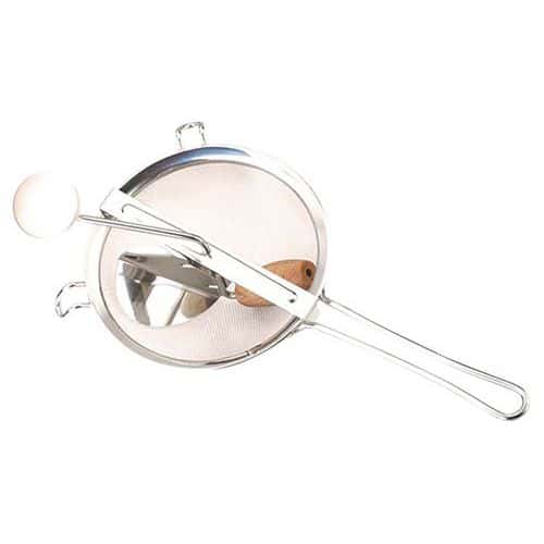 Mouli Coulis/Poisson 20 cm tamis Inox-Nature Et Saveurs