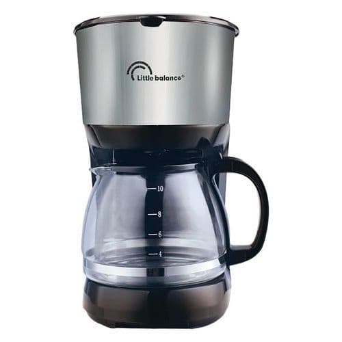 Cafetière filtre 10T 750W noire-750 Watts-Little Balance