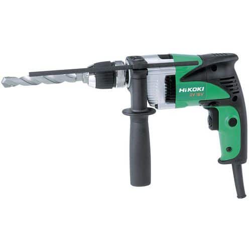 Perceuse 590W 12.6Nm acier béton bois 13mm - Hikoki