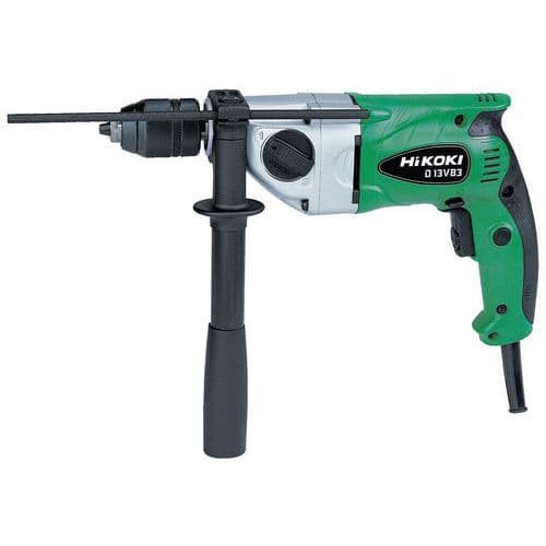 Perceuse 790W acier bois réversible Mandrin 13mm - Hikoki