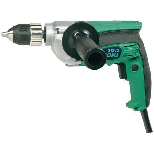 Perceuse 710W acier 74 Nm mandrin autoserrant 13mm - Hikoki