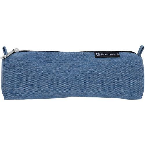 Trousse ronde Denim 500 - lot de 6 - couleurs assorties - Exacompta