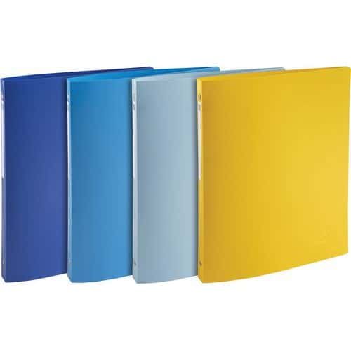 Classeur Bee Blue A4 - lot de 20 - couleurs assorties - Exacompta