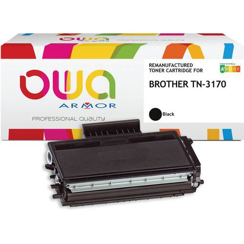 Toner remanufacturé Brother TN-3170 - Noir - Owa