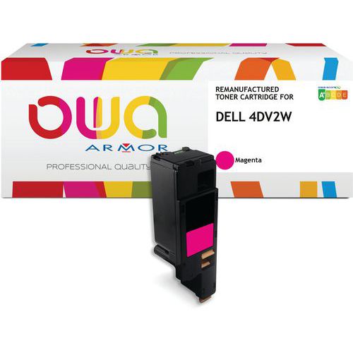 Toner remanufacturé Dell 593-11142 - Dell 593-11018 - Magenta - Owa