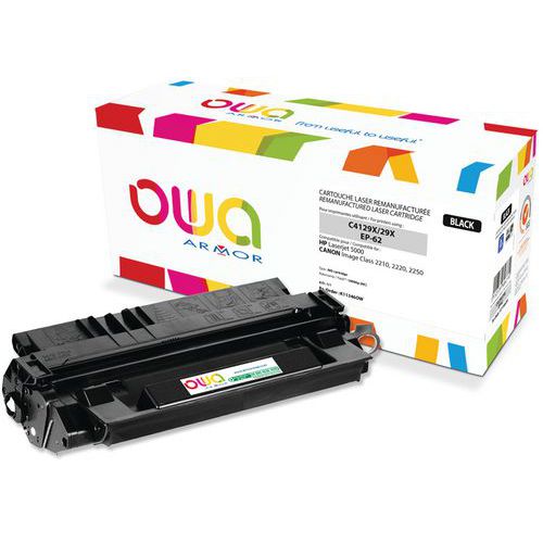 Toner remanufacturé HP C4129X - Canon Cartridge H - Noir - Owa