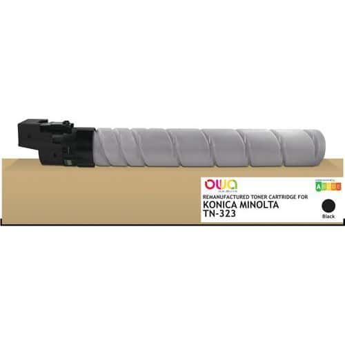 Toner remanufacturé Konica Minolta TN323 - Noir - Owa